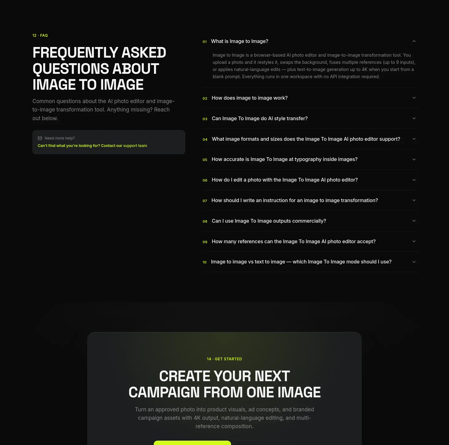 image2image.app FAQ section