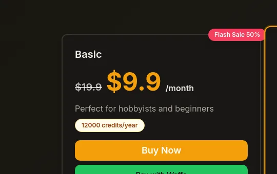 Price anchor element from imageblender.app