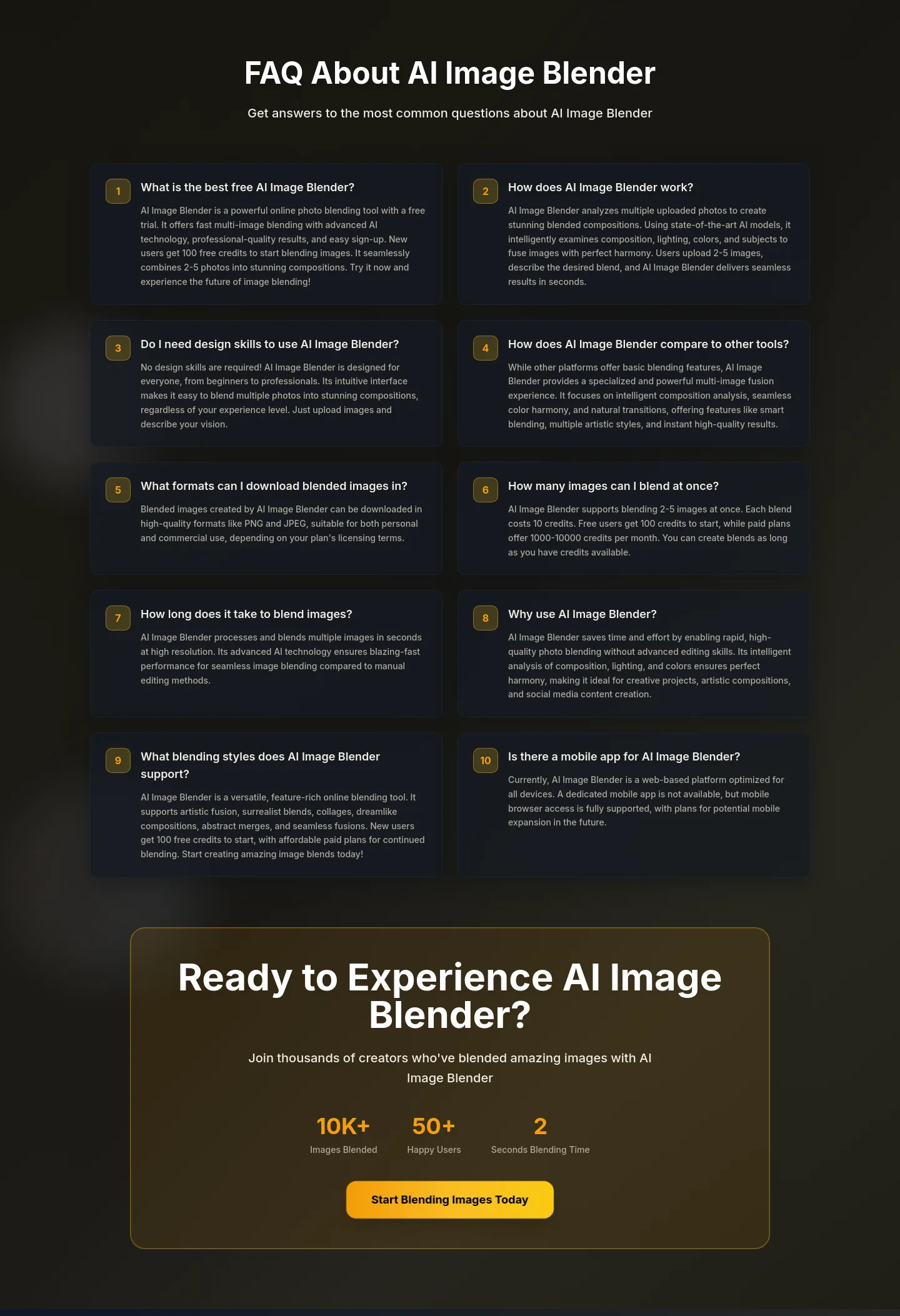 imageblender.app — FAQ