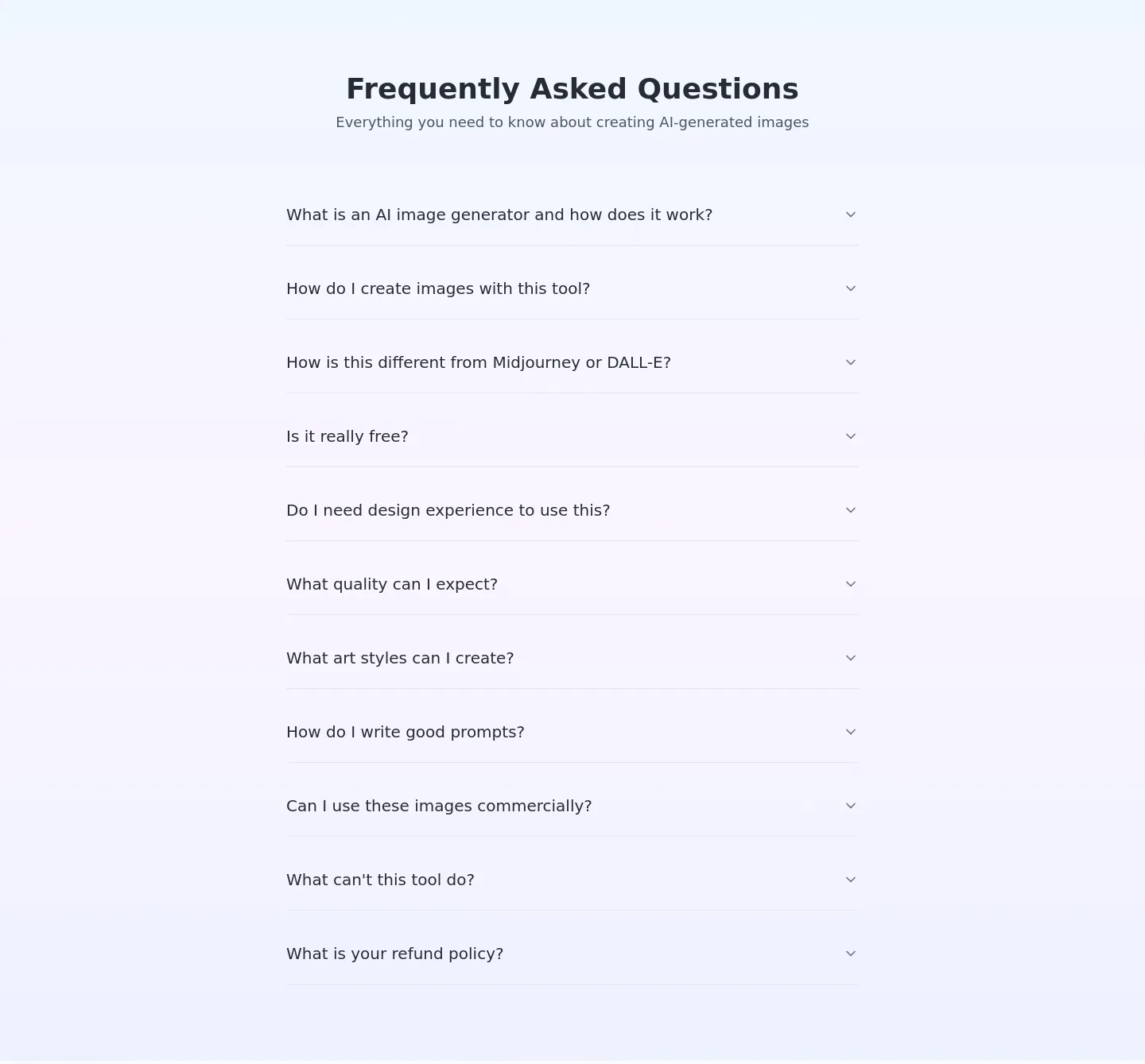 imagesart.ai — FAQ