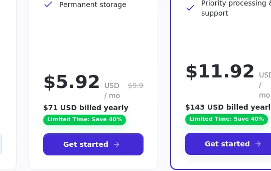 Price anchor element from imagesart.ai