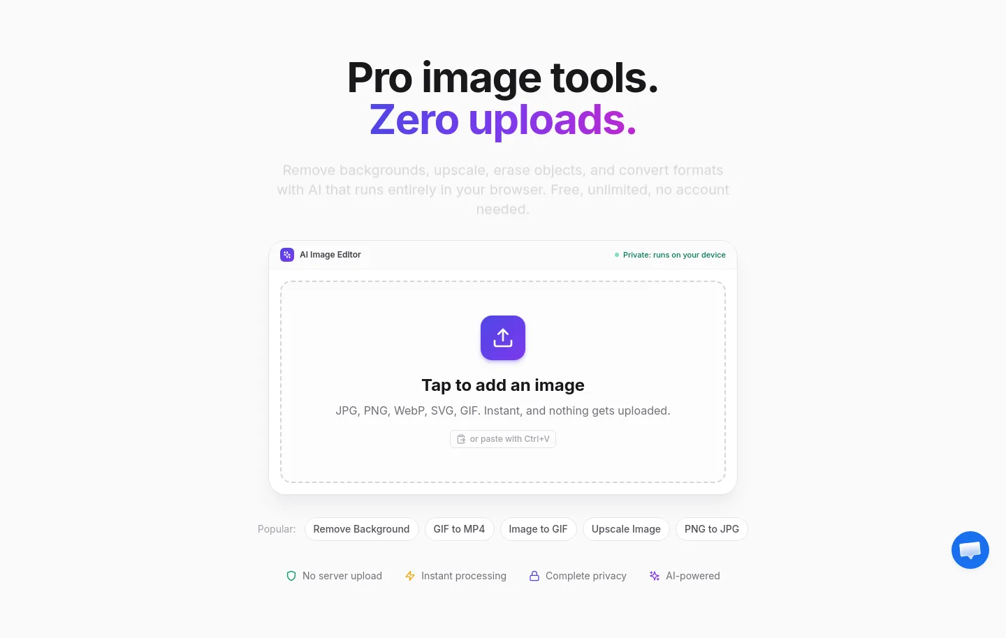 imagetogif.com — a real Hero section