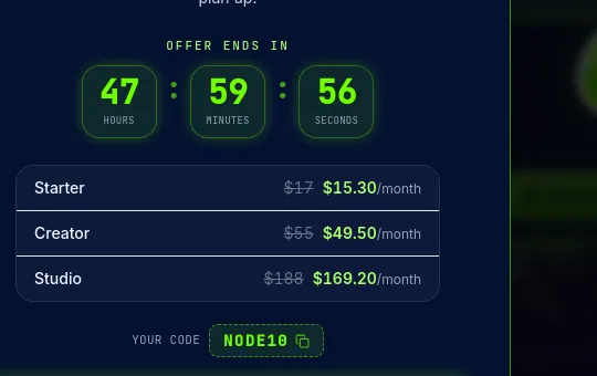 Price anchor element from imaginode.ai