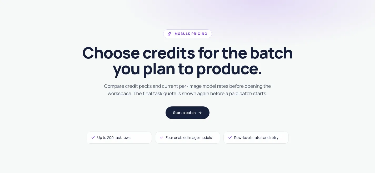 imgbulk.co Hero section