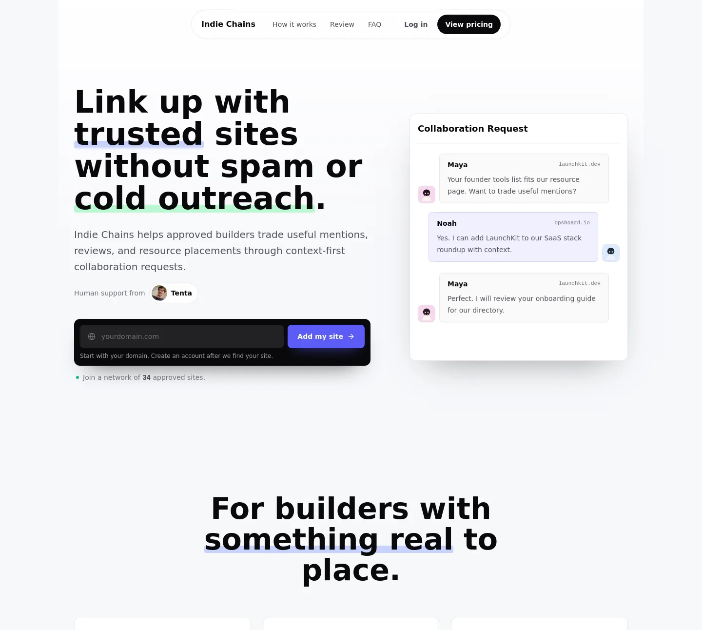 indiechains.com — Hero