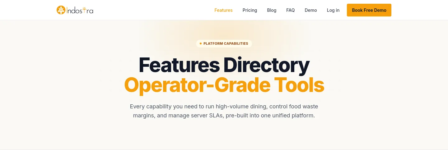 indostra.com Hero section