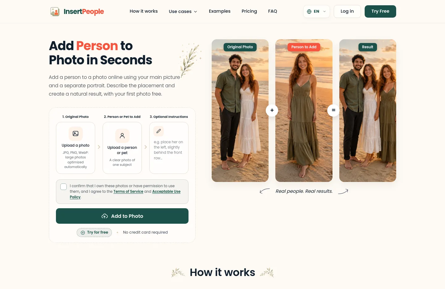 insertpeople.com — a measured funnel