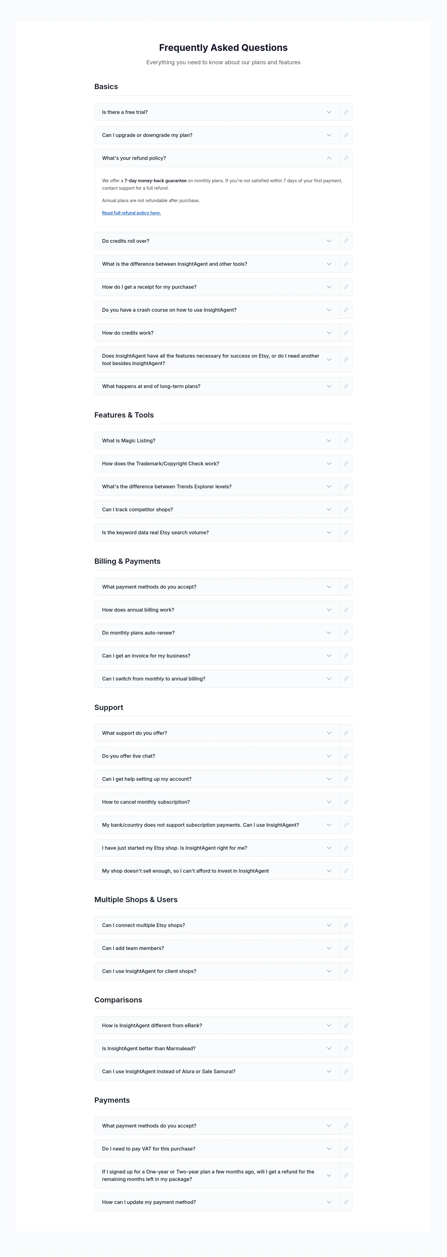 insightagent.app FAQ section