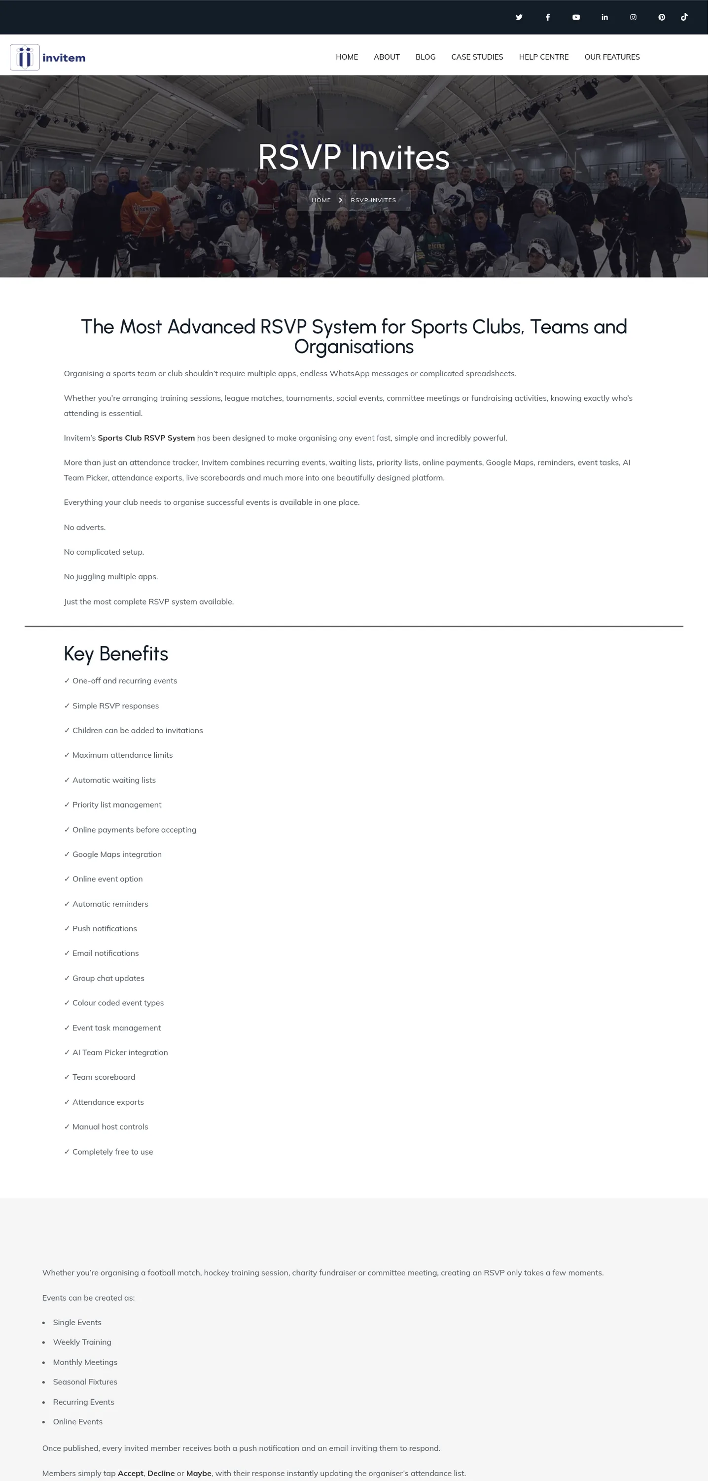invitem.io — a measured funnel