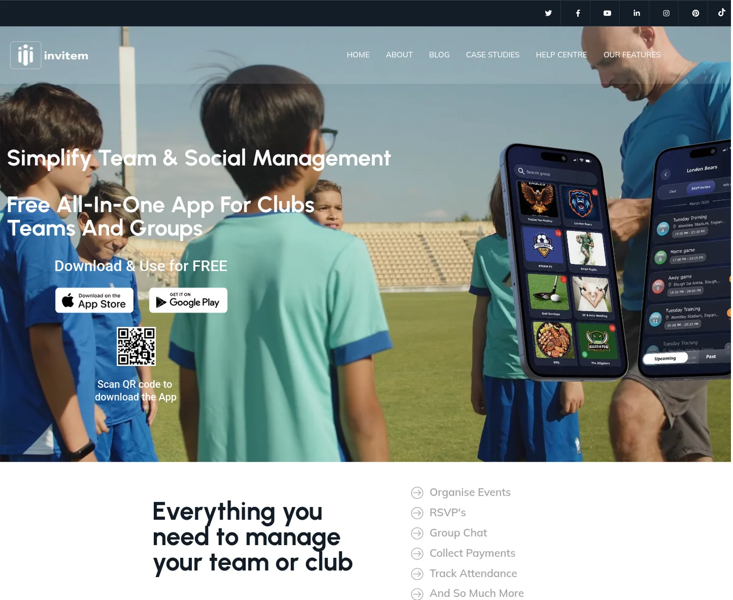 invitem.io — a measured funnel