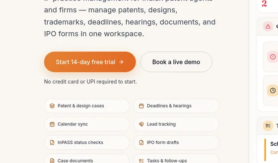 No credit card element from iprmanager.com