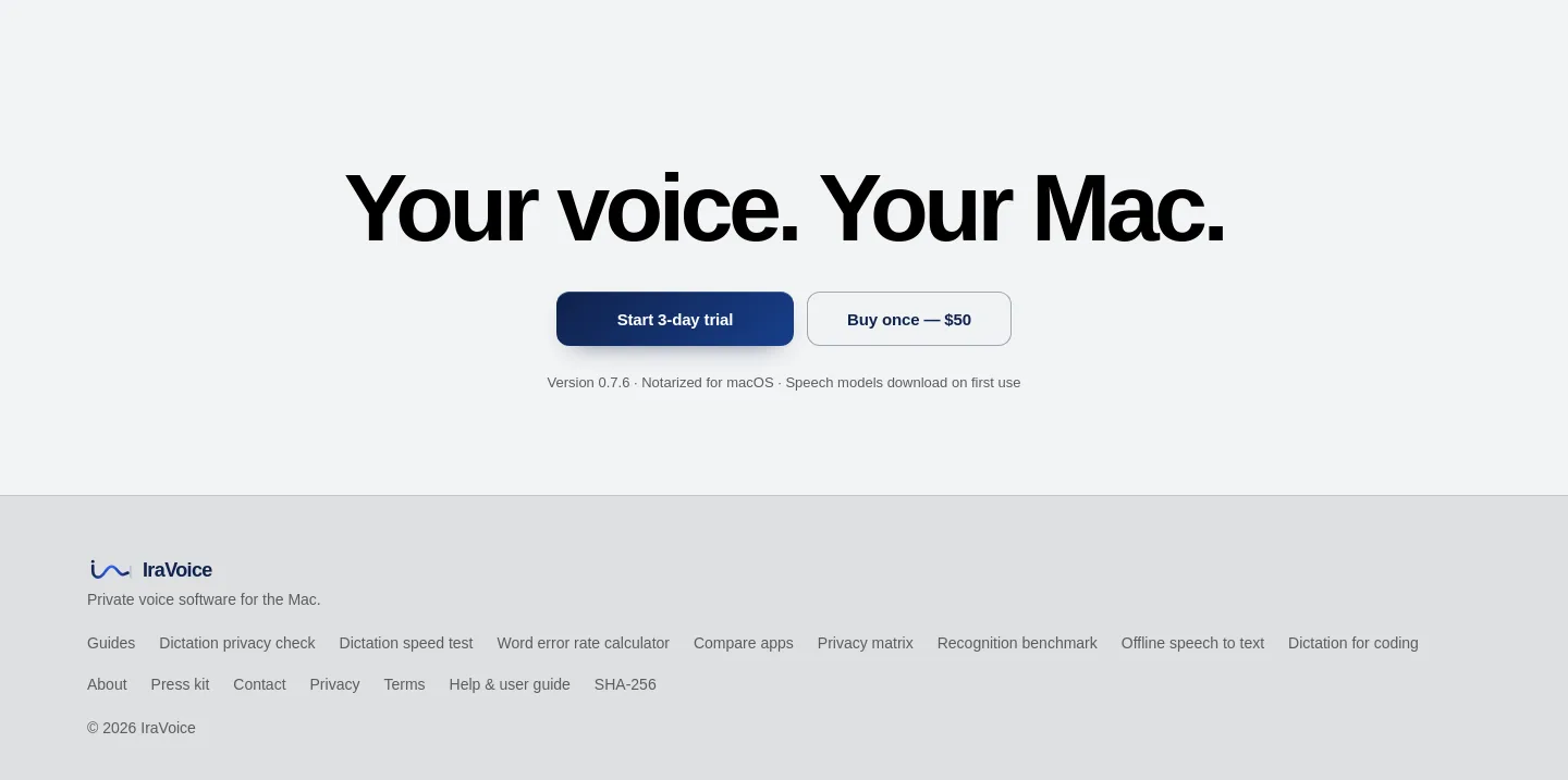 iravoice.com — CTA