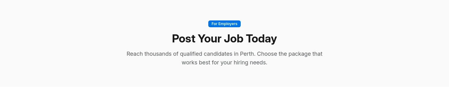 jobsinperth.com.au — Hero