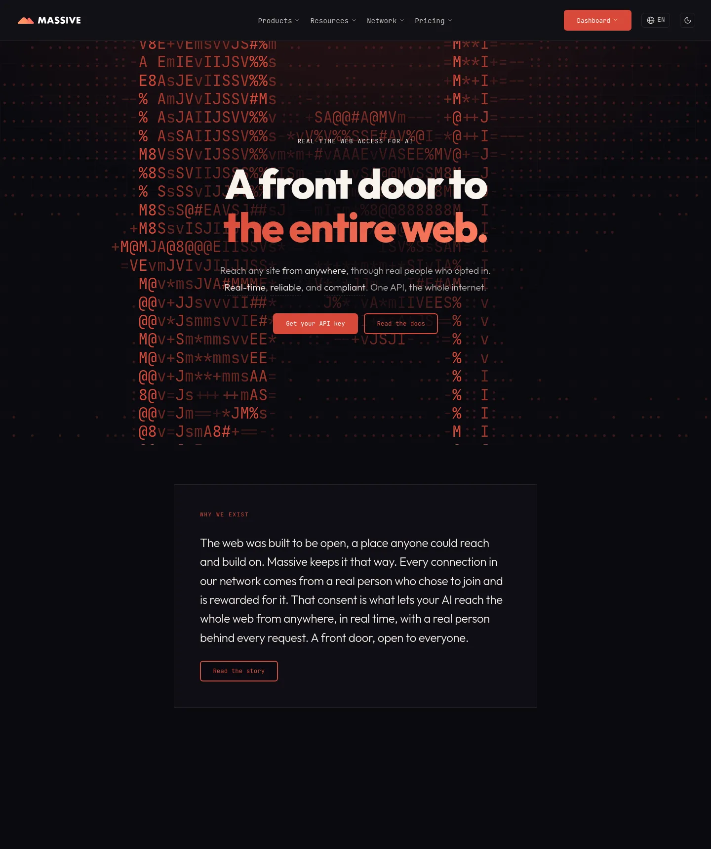 joinmassive.com — Hero
