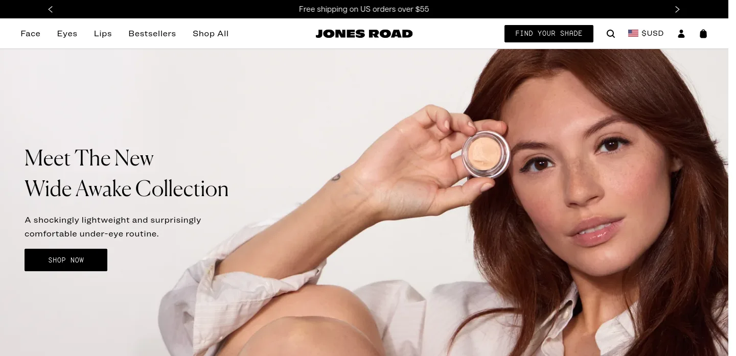 jonesroadbeauty.com — The Trust Wall