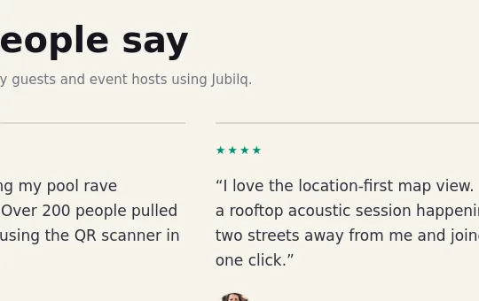 Rating element from jubilq.com