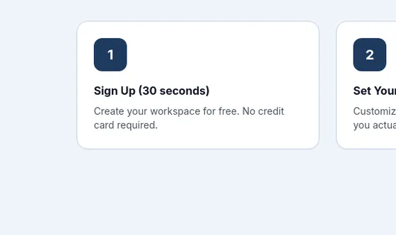No credit card element from justcrm.work