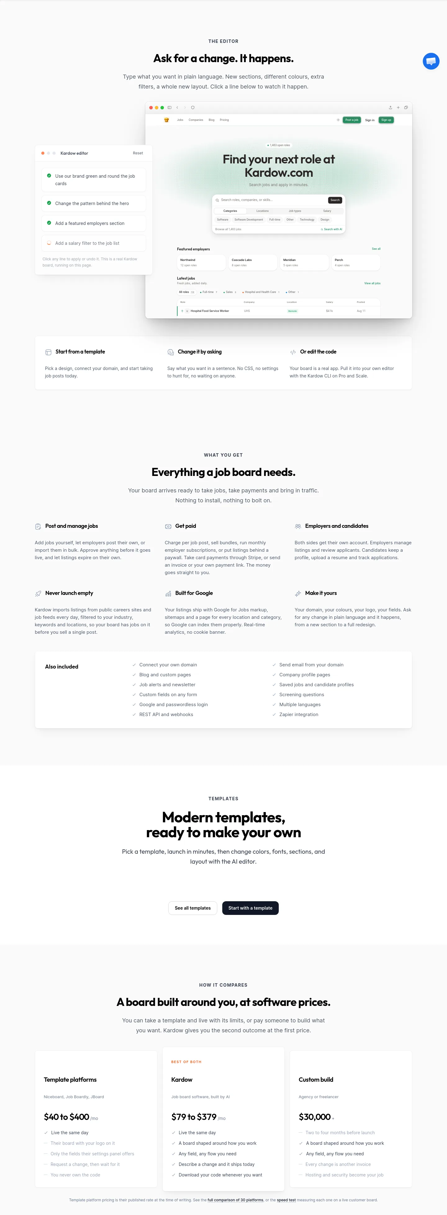 kardow.com — Features