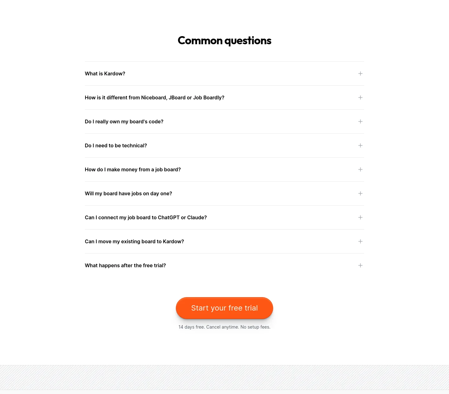 kardow.com — FAQ