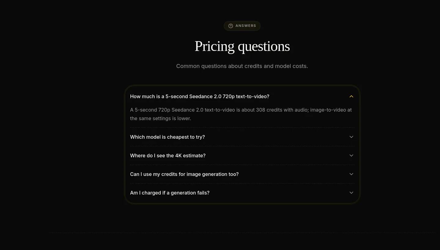 kavel.ai FAQ section