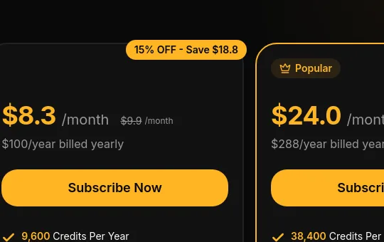 Price anchor element from kavel.ai