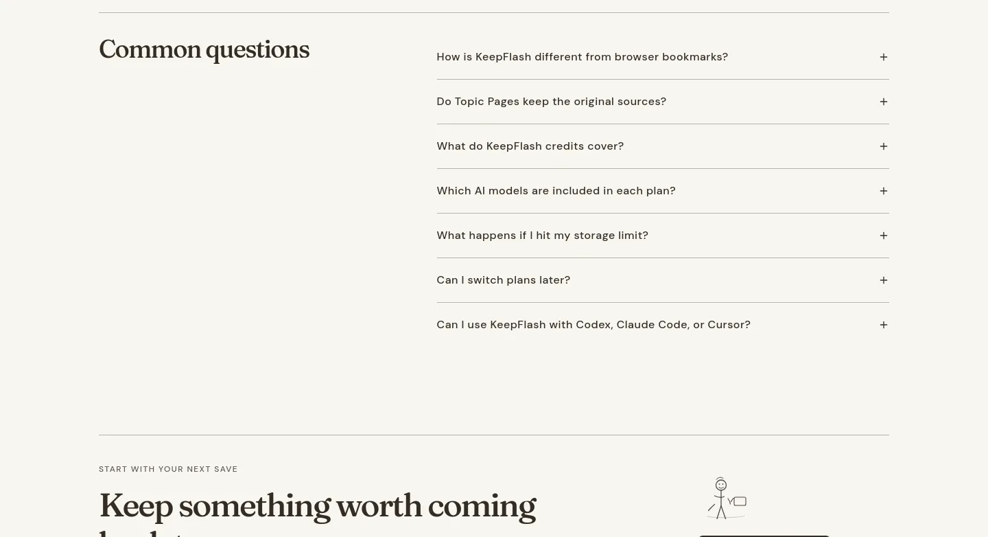 keepflash.com — FAQ