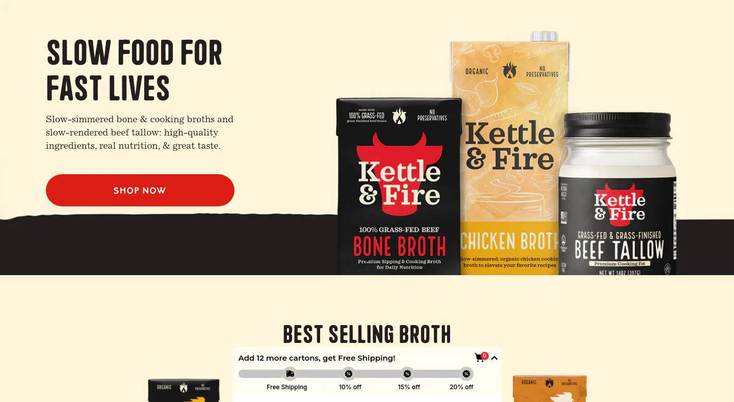 kettleandfire.com — Hero
