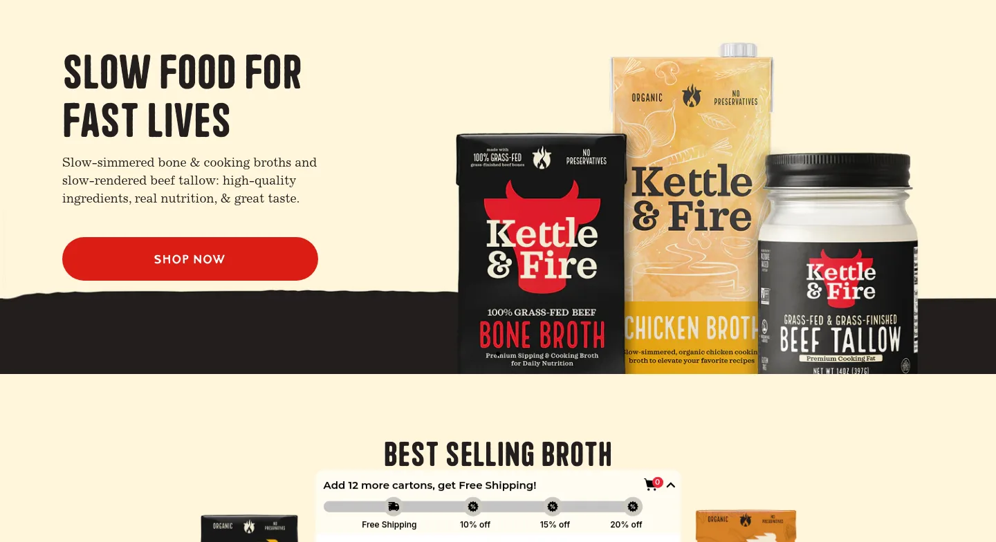kettleandfire.com — Hero