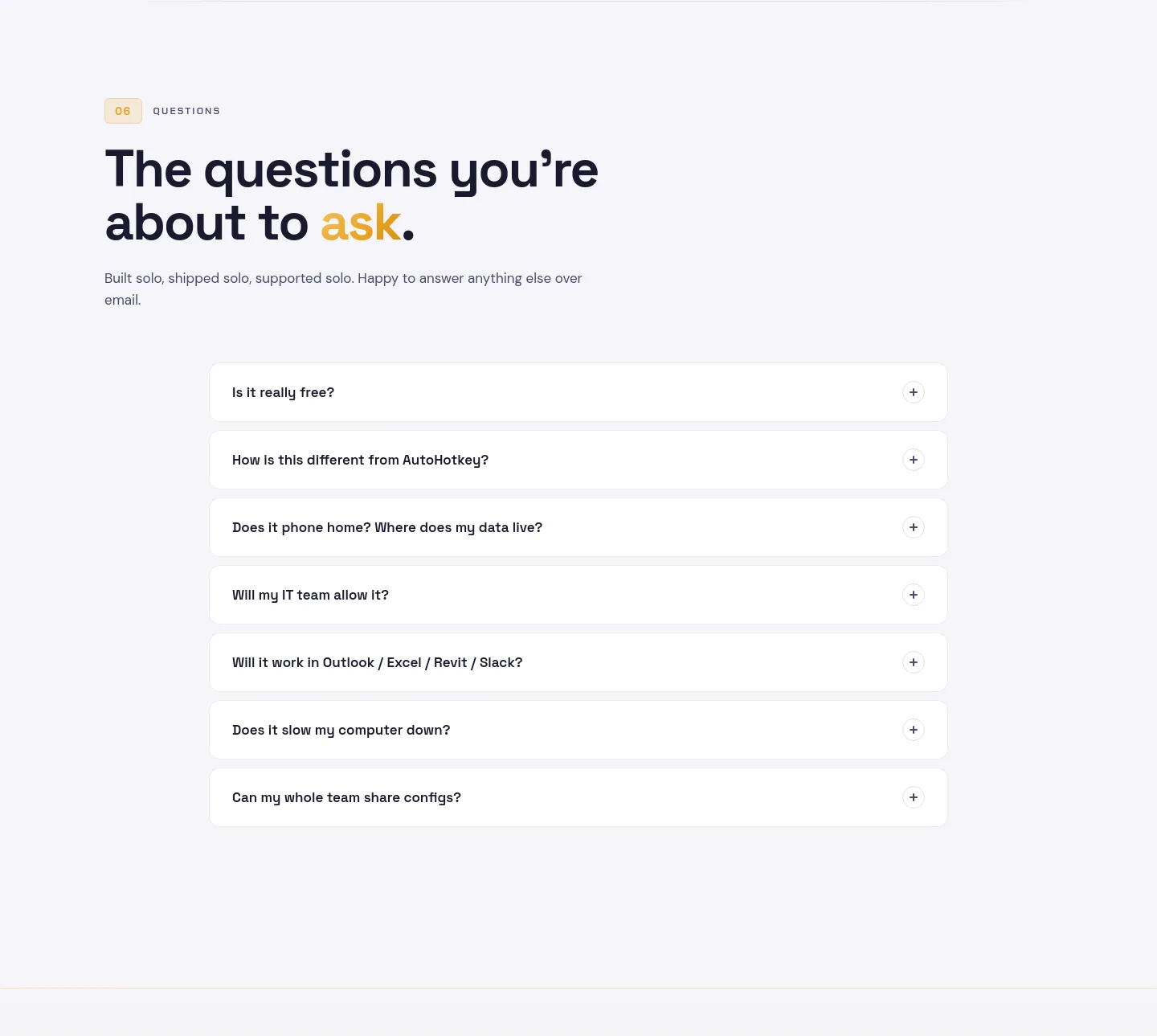 keyfire.app FAQ section
