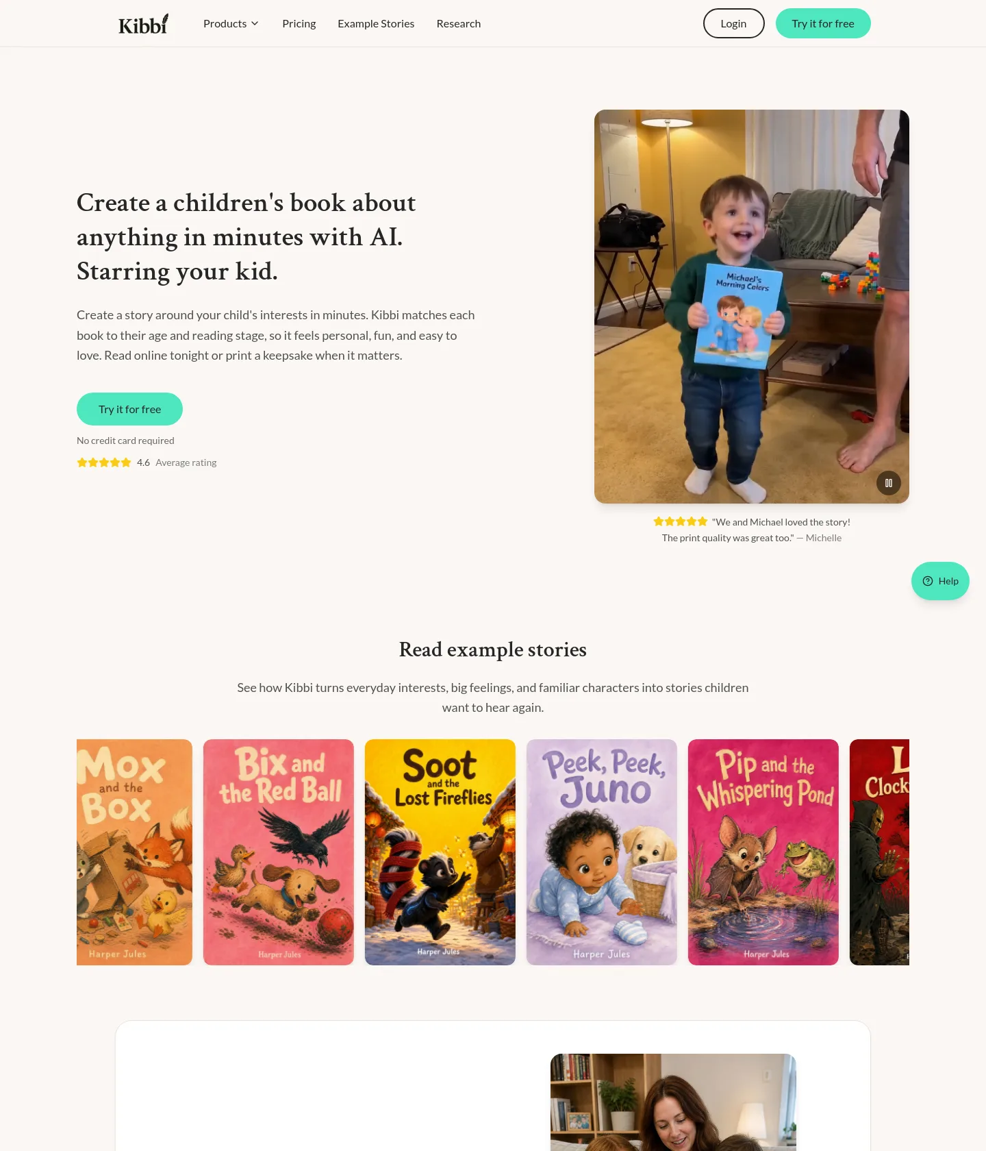 kibbi.ai — a measured funnel