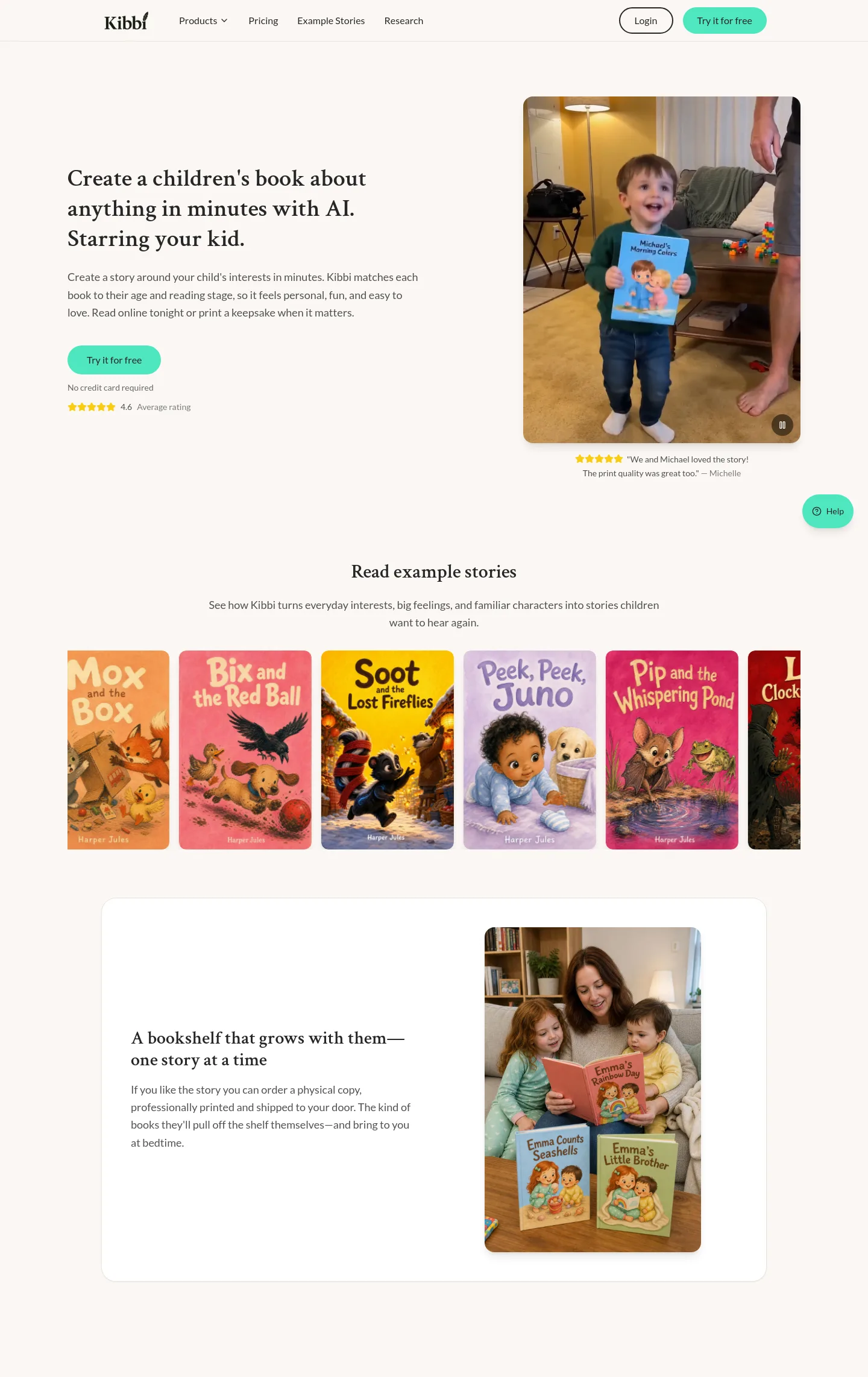 kibbi.ai Hero section