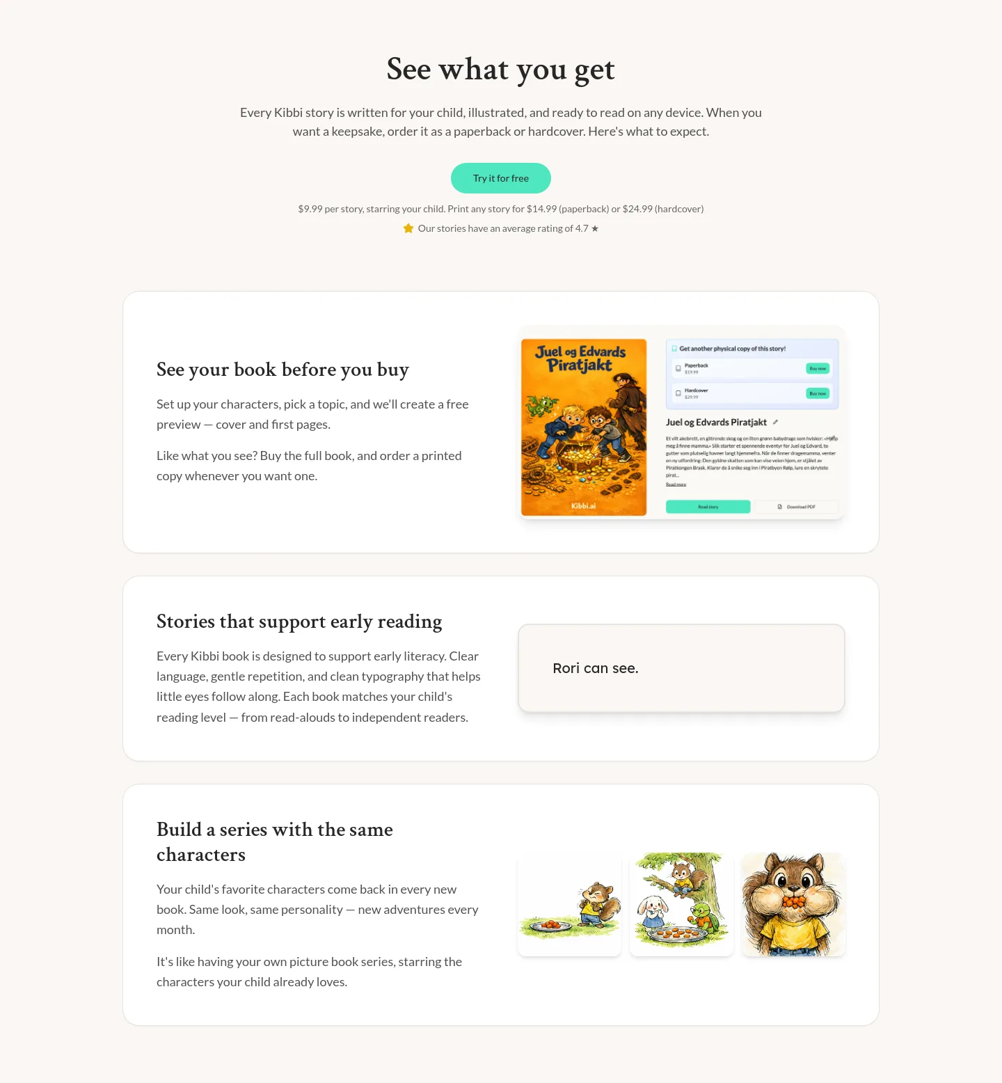 kibbi.ai — Pricing