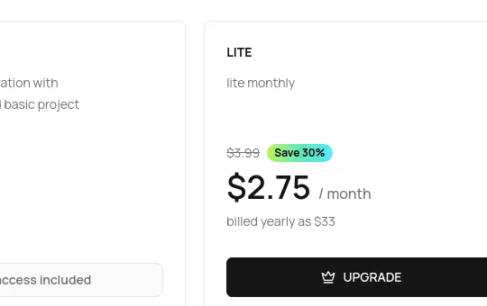 Price anchor element from kid-voices-ai.com