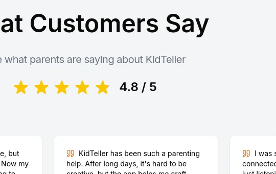 Rating element from kidteller.com
