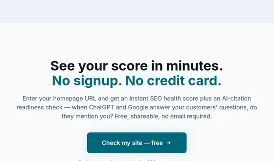No credit card element from kinetixseo.com