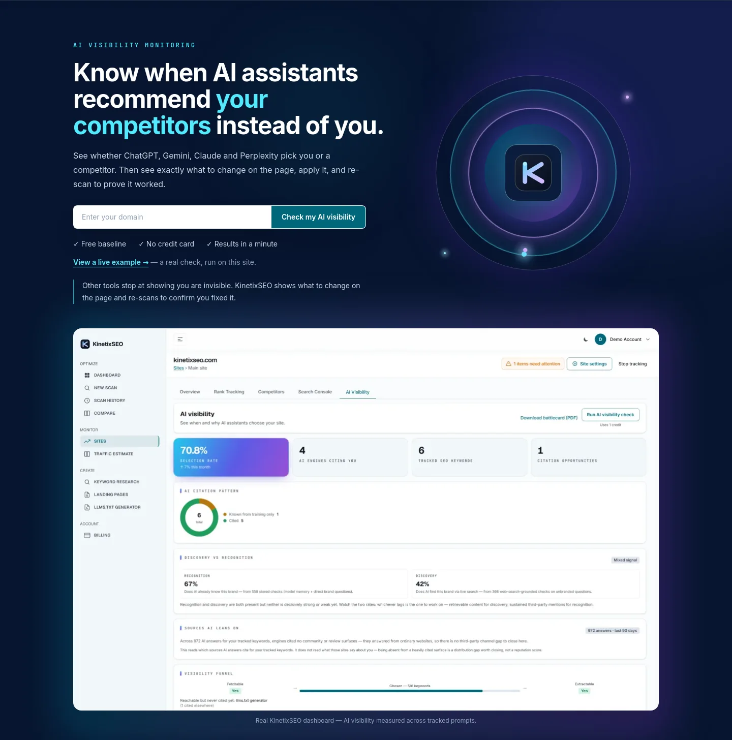 kinetixseo.com — Hero