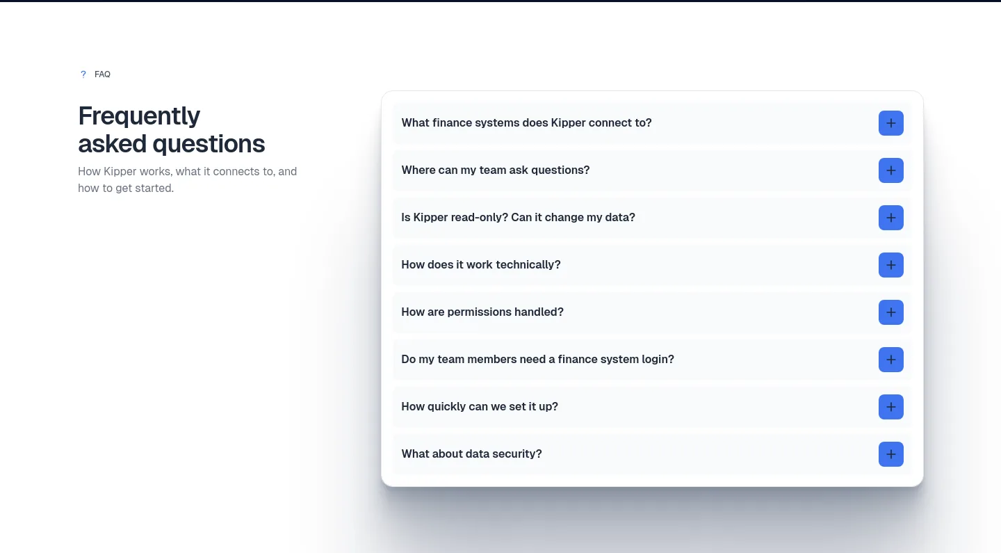 kipper.com — FAQ
