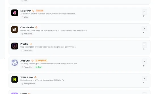 Rating element from kittylaunch.com