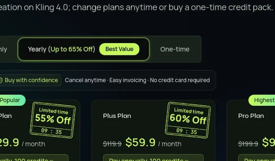 No credit card element from kling4.tv