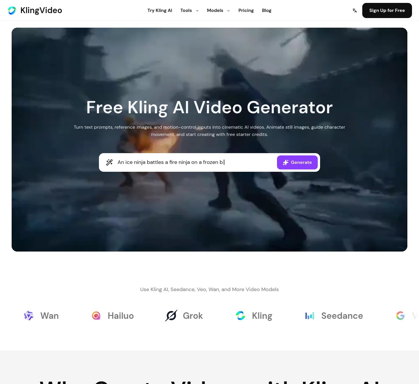 klingvideo.app — Hero
