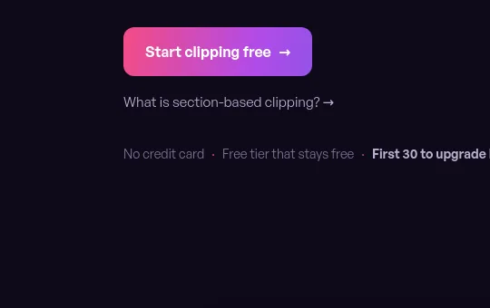 No credit card element from klydelabs.app