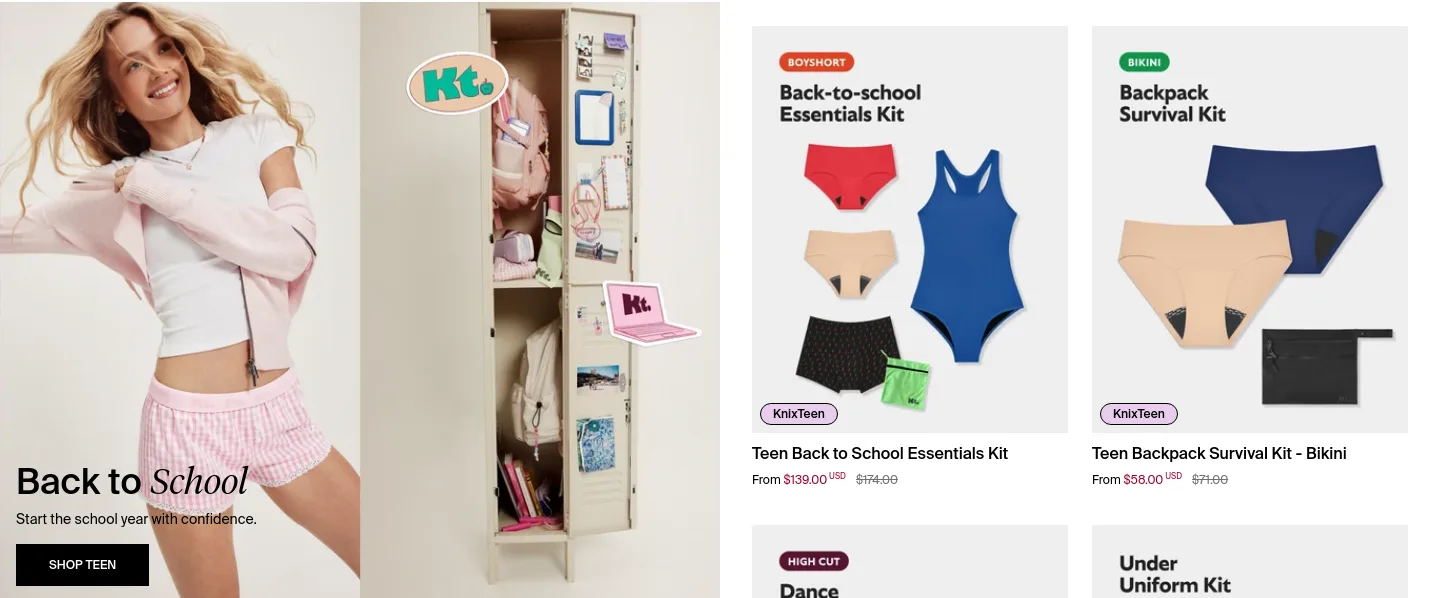 knix.com — Pricing