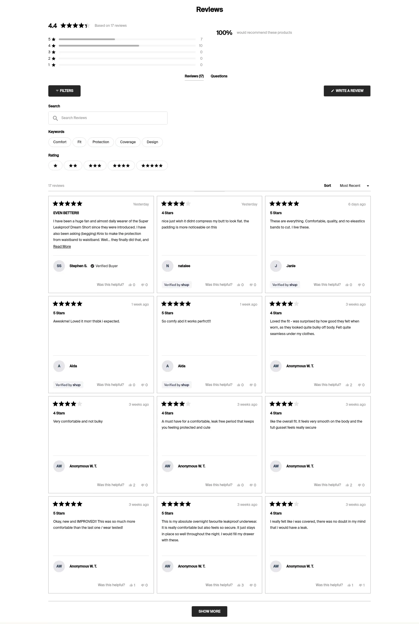 knix.com — Reviews