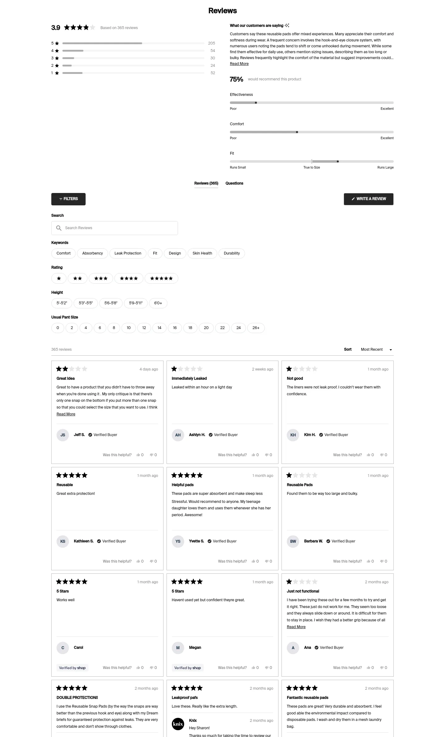 knix.com — Reviews