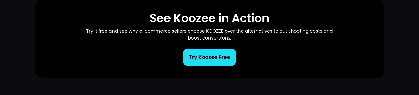 koozee.ai CTA section