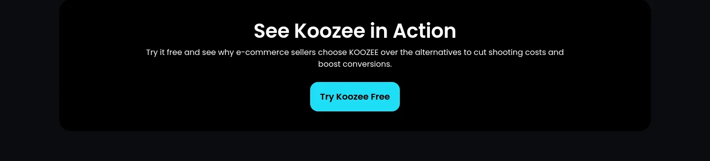 koozee.ai — CTA