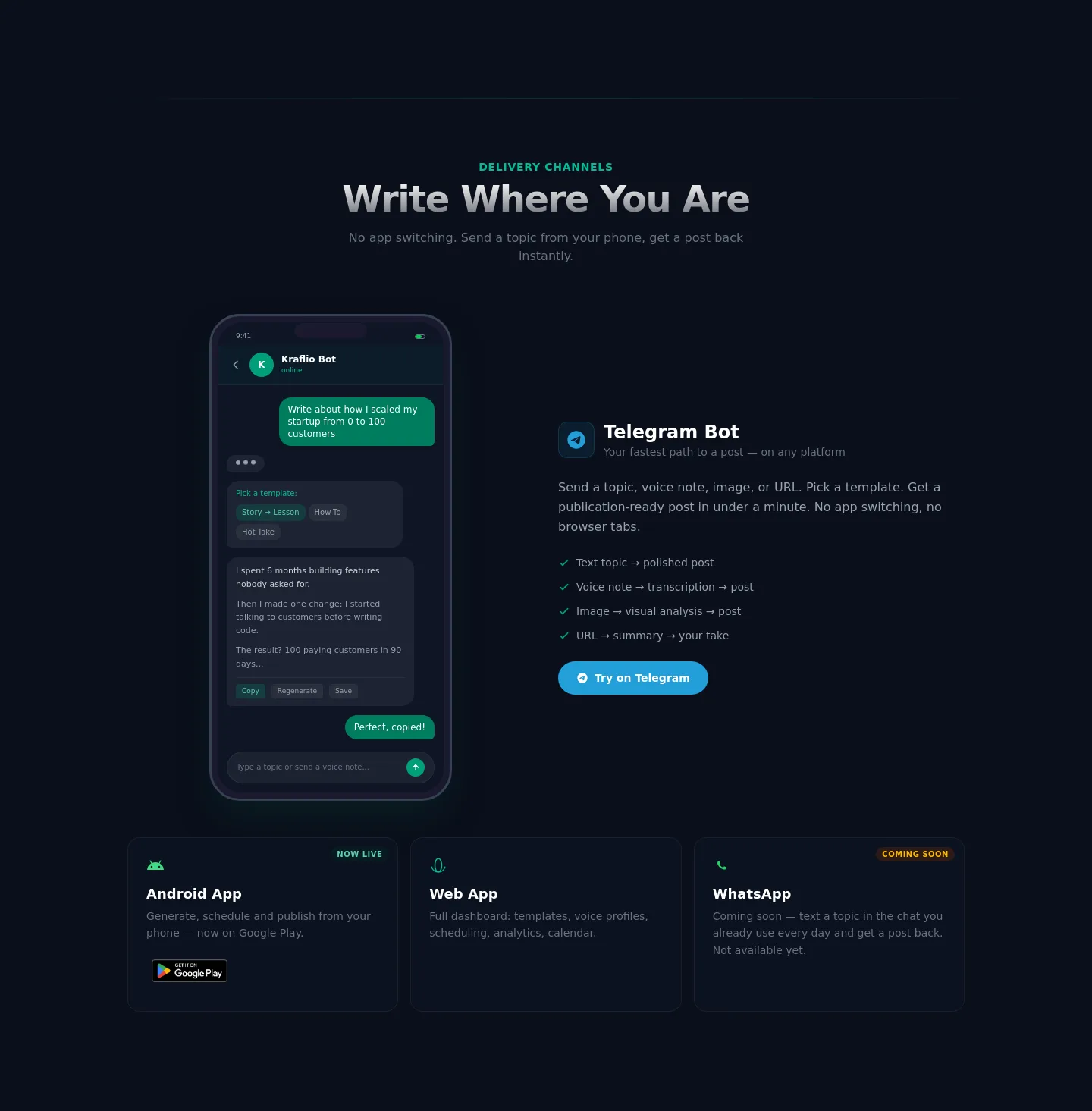 kraflio.com — Stats