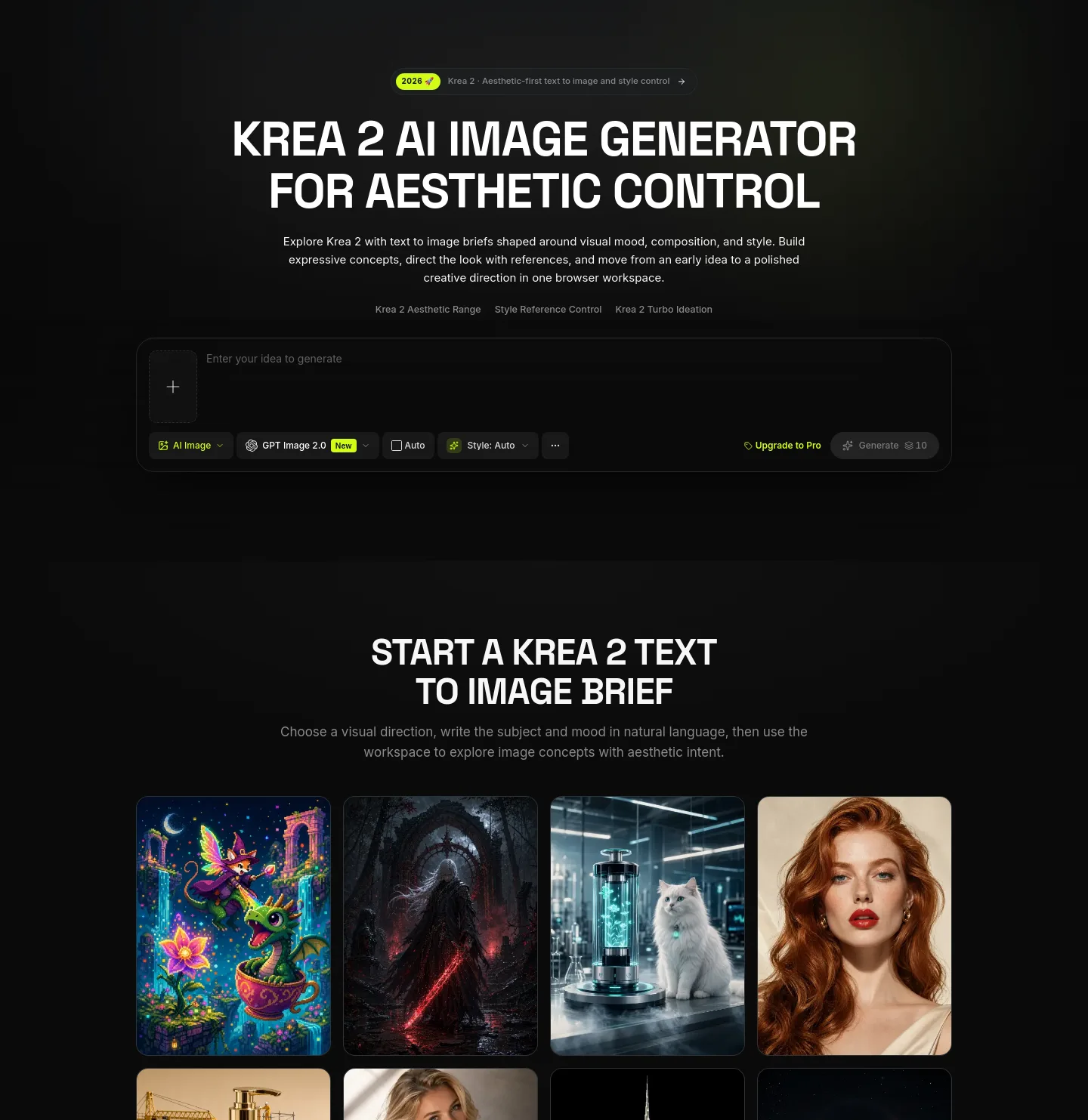 krea-2.pro — Hero