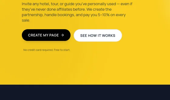 No credit card element from kredo.dev