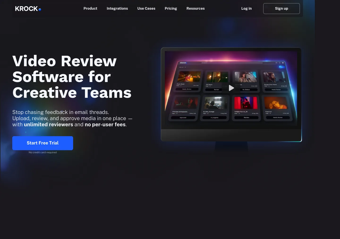 krock.io — Hero